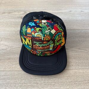 Banana Bay Black Mesh Trucker Hat Cap